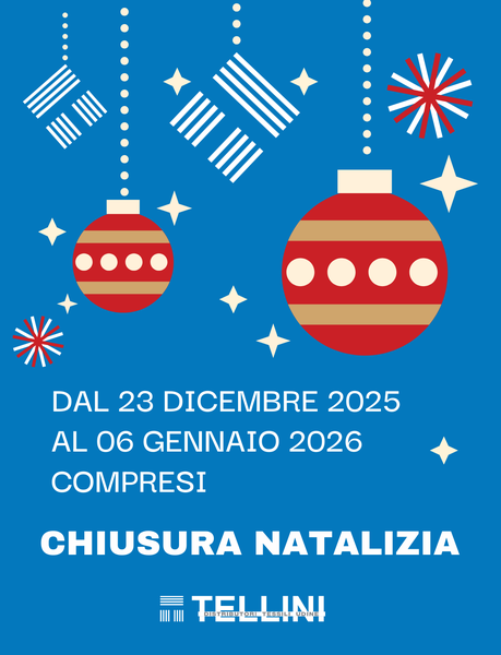 CHIUSI PER FERIE NATALIZIE